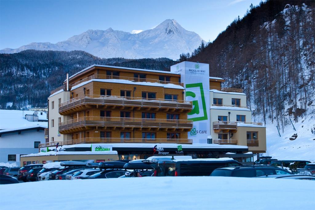Hotel Baeckelar Wirt Superior Solden Bagian luar foto